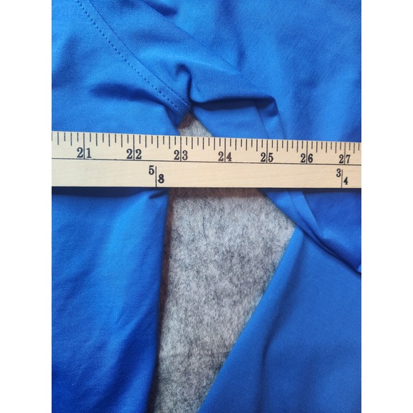 FootJoy Golf Pullover Mens Medium Blue Quarter Zip Tour Issue NBC Sports Logo - Picture 8 of 10